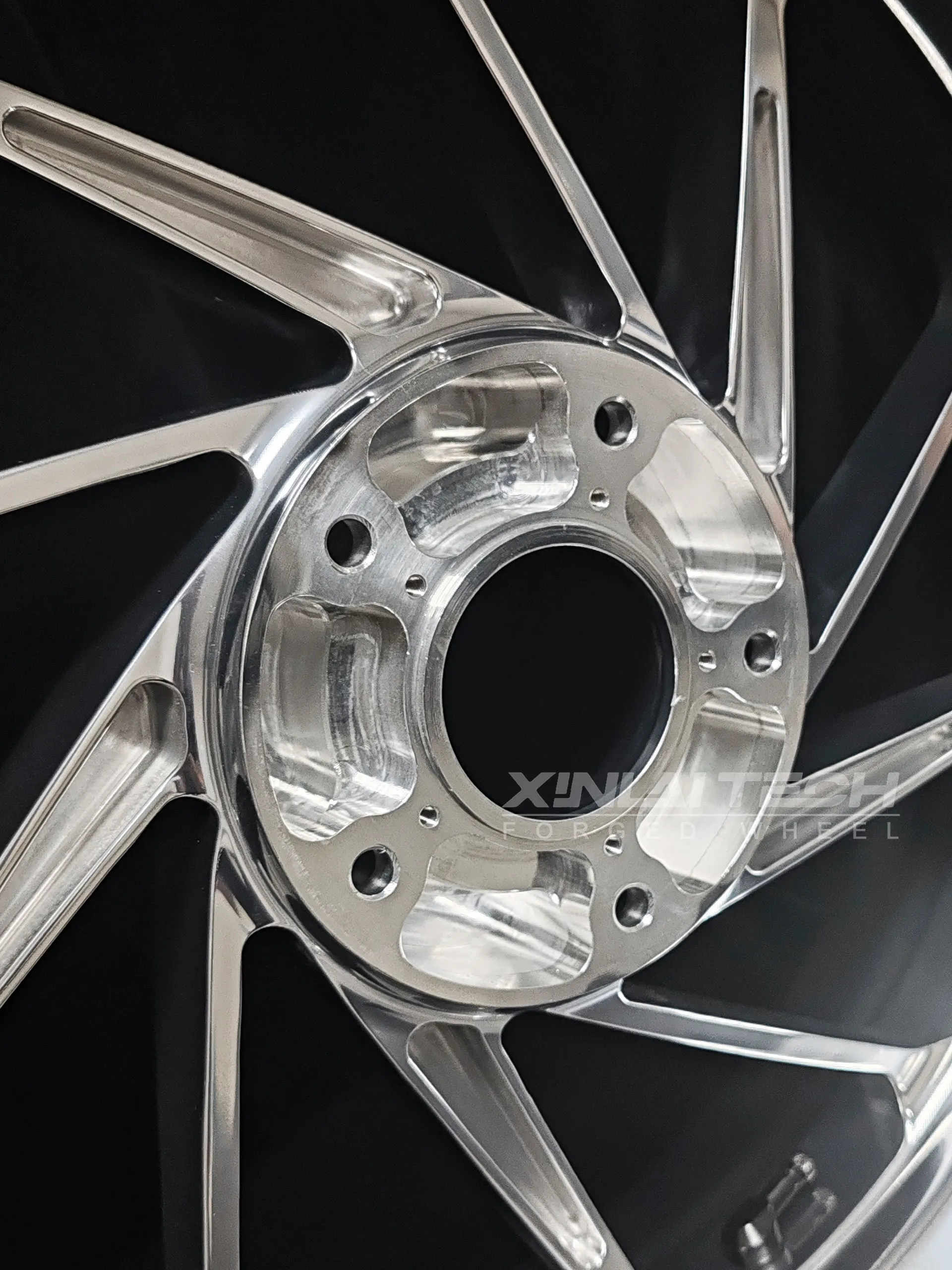 XL Forged Custom Anodized Motorcycle Wheels CNC Billet Alloy Rims for BMW R NineT Retro Racer Front Rear Wheel - Image 2