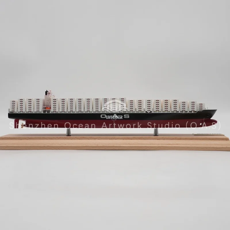 Highly detailed K LINE container ship model, crafted by professional model making. Made of durable material with exquisite workmanship, restoring real ship details and classic livery. Customized service supports logo, color and size to meet your needs. Ideal as business gifts, exhibition displays and collectibles. Our factory provides stable quality products, accepts small and bulk orders, perfect for shipping, logistics and forwarding enterprises.Amber@vesselmodel.com Tel: +86 18038048785