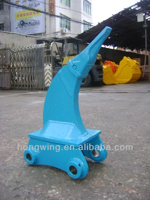 Single Leg 2 Wing Ripper HONGWING High Quality & Best Price Ripper Earth Moving Excavator ...