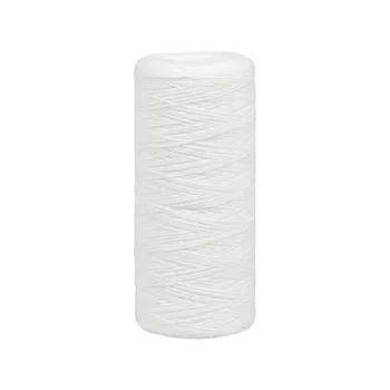 Whole house 10''x2.5'' string wound water filter replacement cartridge universal sediment filters for well water
