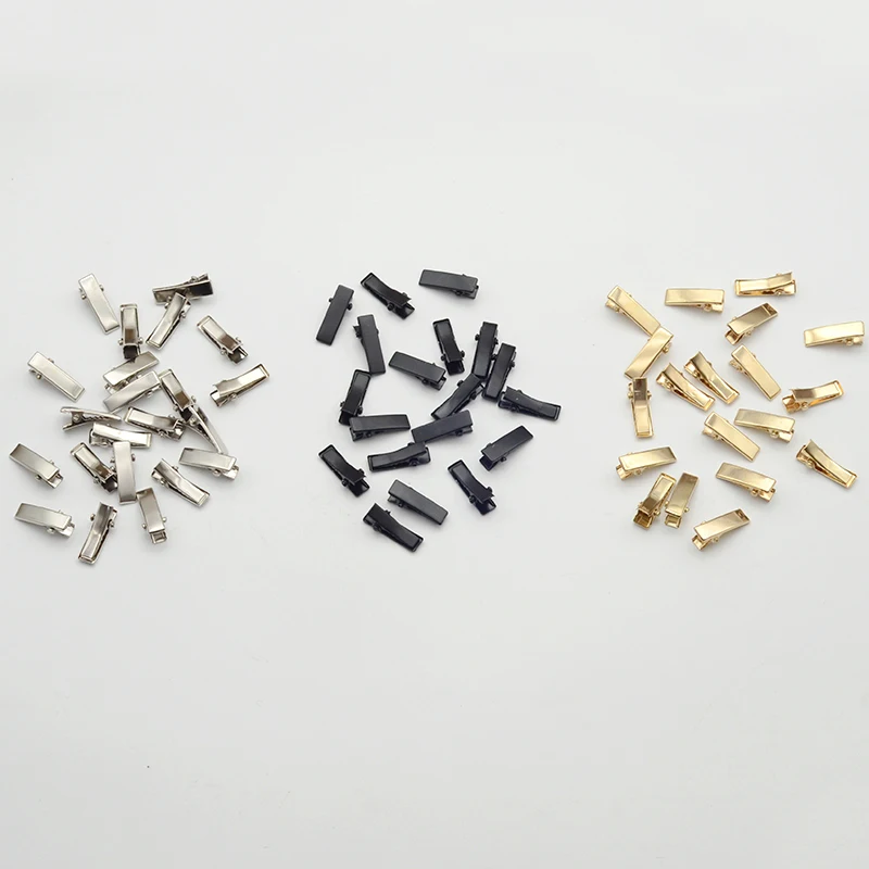 200 шт./пакет 2,0 см мини прямоугольный металлический Аллигатор заколки для волос заколки плотная утконоса заколки для волос для украшения ручной работы, украшения для волос
