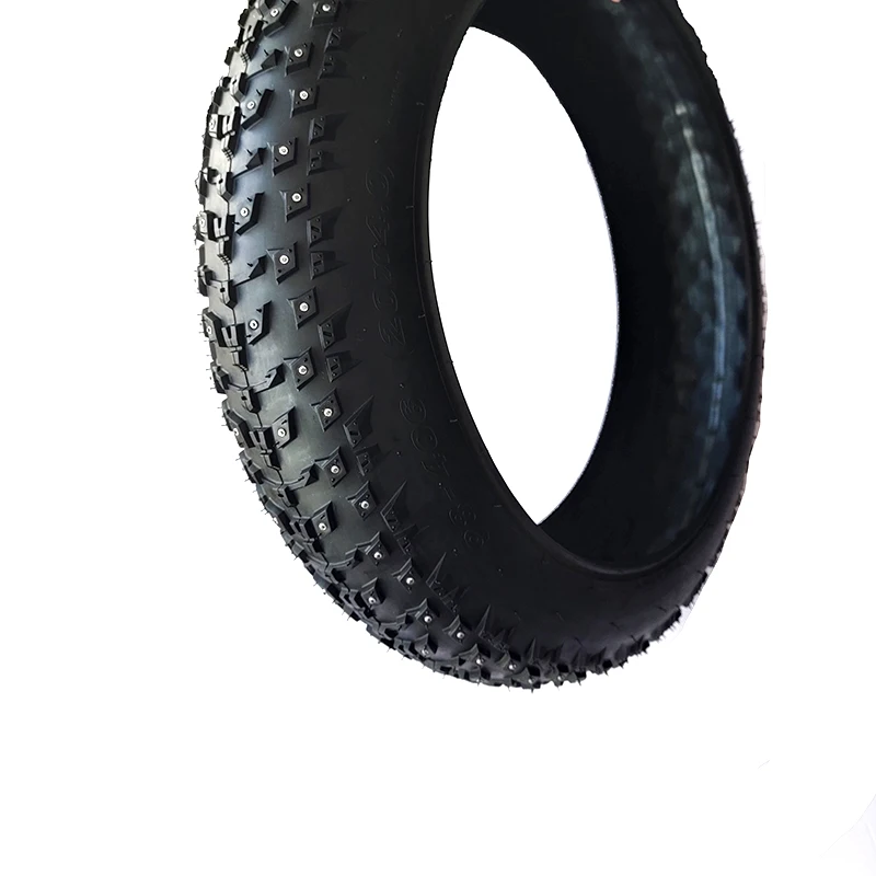 Pneu de vélo 20 x 4,0 pour vélo électrique, snowfield, pneu à paroi noire, pneu de vélo 20 x 4 (98–406) et faible résistance