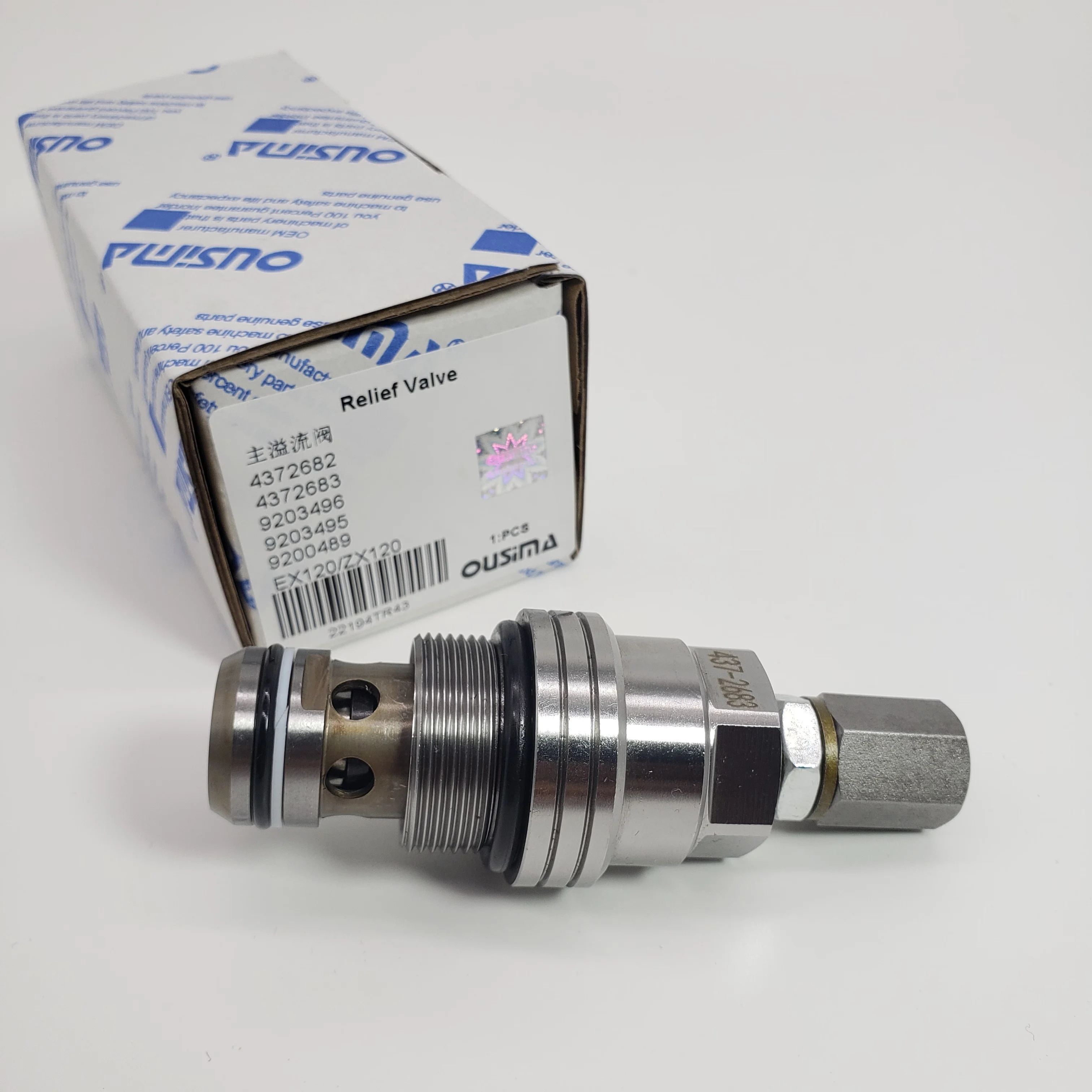 HITACHI ZAX120 EX120 EX135 Relief Valve - OUSIMA 4372682