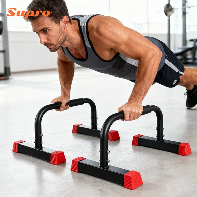 Supro Fitness Multi-Functional Power Big Push up bar Station