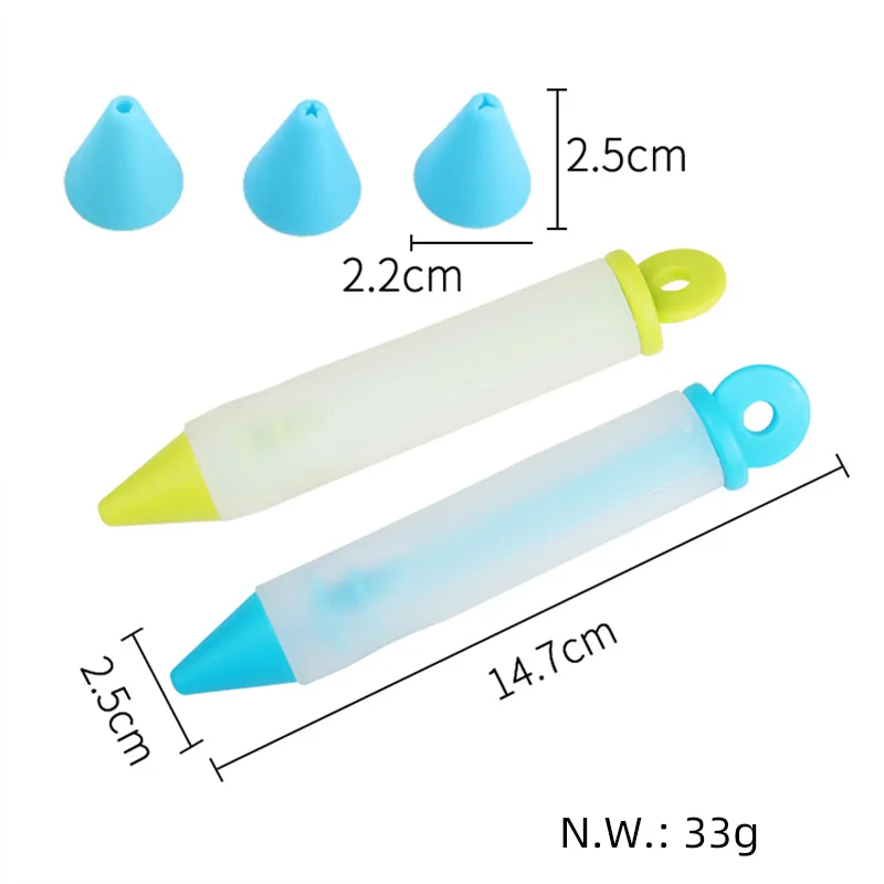 Wholesale Outils de décoration de gâteaux en Silicone, stylo d