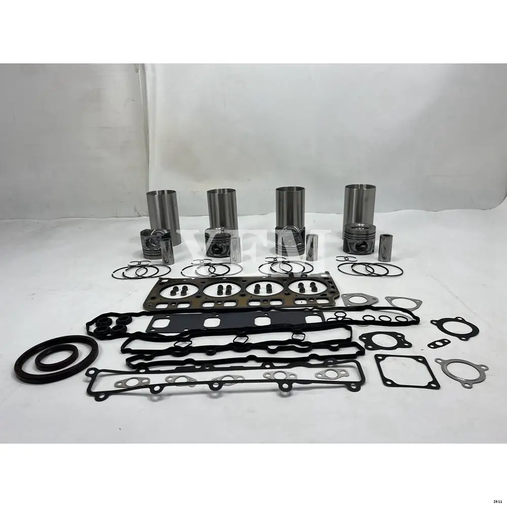 Engine Rebuilding Kit With Cylinder Gaskets Piston Rings Liner Fit for Doosan D34 Diesel Machinery Engine Parts