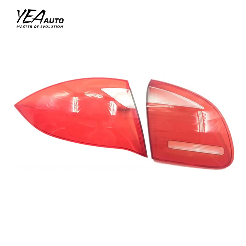 Replacement Car taillight lampshade cover lens lamp for porsche cayenne 2011 - 2014 light taillamp lens cover