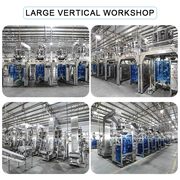 Vertical Automatic Weighing Salad Packing Machine Vegetable Fruit Pouch Packaging Machine Fresh Lettuce Bag Packing Machine
