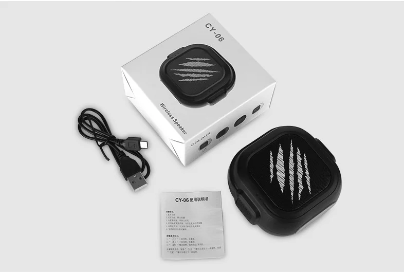 Promotion New Gadgets 2020 Mini Portable Speaker Outdoor Music Player TWS Wireless Speaker Plastic Active Qsc K10 Speaker 300mah