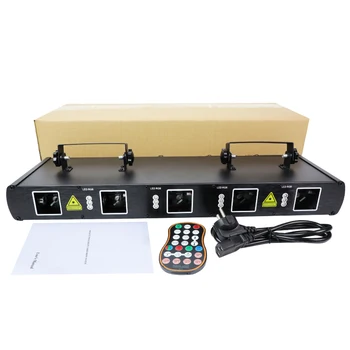 Laser Party Per Stage – Controllo DMX, 5 Lenti, Effetti Automatici - Foto 7