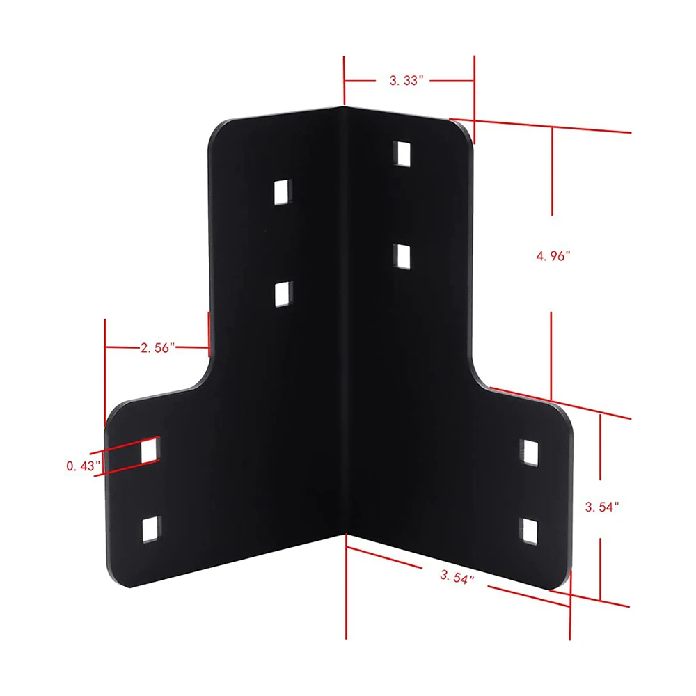 Workbench Bracket Kit Table Sturdy Steel Bracket Kit Indoor Outdoor Furniture Corner Brackets