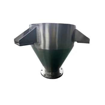 product manufacture flanges storage hopper 200 L stainless steel PLC custom conveyor tank