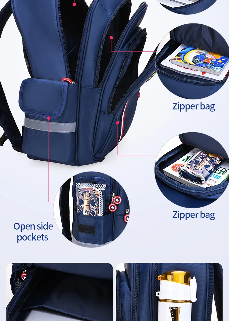 Japandi Chocolate Color Ben 10 Bag Avec Gourde Second Hand School Bags