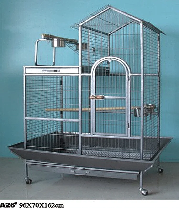 Alibaba.com: Double Stack Large Breeding Bird Parrot Cages With Wheels ...