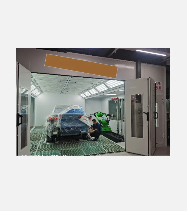 China Manufacturer Customized Automatic Paint Line Robot Arm Full Auto Paint System for Car & Car Parts Painting