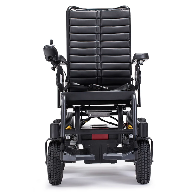 electromagnetic brake excellent obstacle crossing wheelchair electric power wheelchair for disabled handicap wheelchair- SWC01