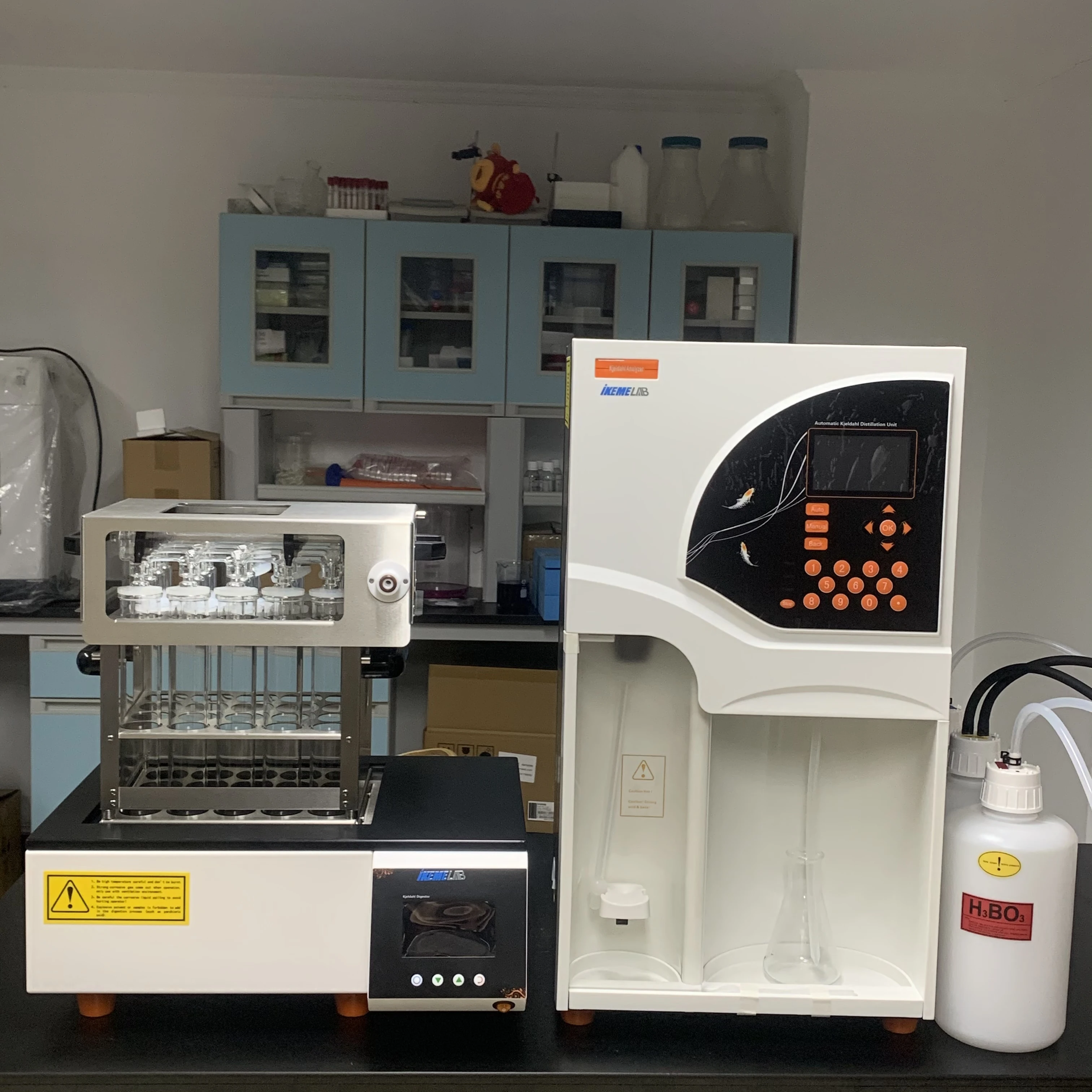 K9840 Kjeldahl Protein Analyzer Food Kjeldahl Apparatus Distillation