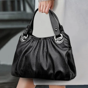 KAIDIFEINIROO Shoulder Bag High Quality Leather Women's Handbag Brand Kangaroo Fold Crossbody Bag Large Capacity Tote Bags