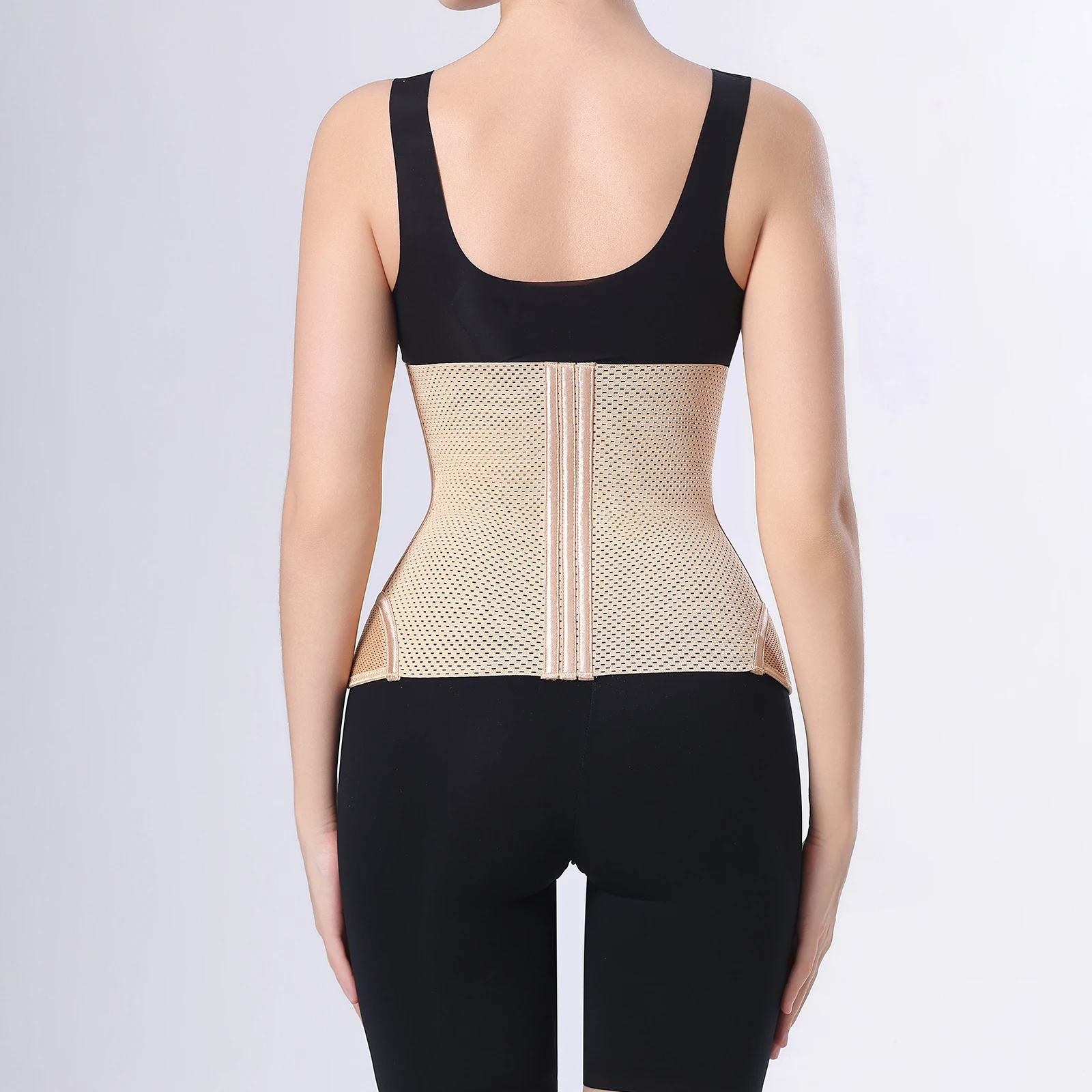 Waist Cincher Trimmer Belt Double Trimmer Shaping Wrap Girdle Full Body Corset Waist Trainer Shaperwear Tummy Control Shaper supplier