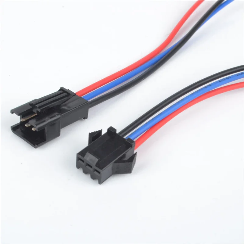 10-Pack 22AWG 2-Pin JST Plug Connector – Male To Female & Female To Male Adapter Cables, 2.0mm Pitch, For RC Toys, LED Strips, Motors