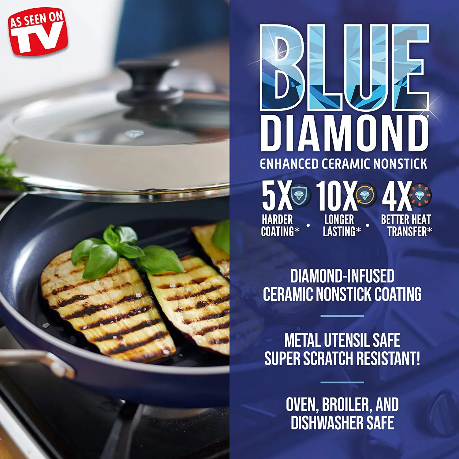 Blue Diamond 11 Nonstick Ceramic Griddle