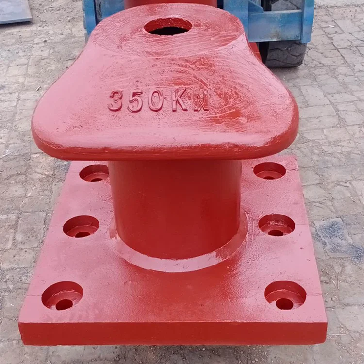 Customizes Mooring Bollard Steel Boat Accessories Double Cross Bollard