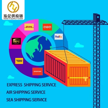 Cheapest shipping charge air/sea cargo services DHL/UPS freight forwarder to USA New York