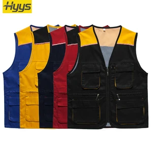 High Quality Work Vest Cool Clothes Men Boys Vest Construction Work Uniform Suit Wear