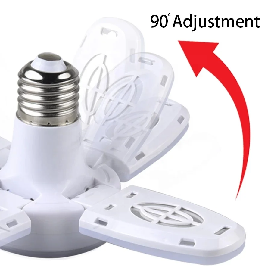 FLYMEe Ceiling Light シーリングライト LED電球 E27 28W 2700K LED Foldable Ceiling Light Bulb with Remote