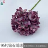 96-piece diamond hydrangea GFG crimson purple
