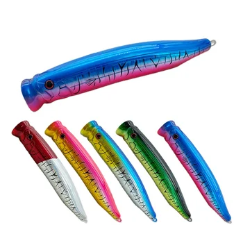 Factory Wholesale Stainless Steel Popper Lure All-Depth Layer Shore Casting Long-Range Hard Bait 82g Fishing Tackle – Popper – view 2