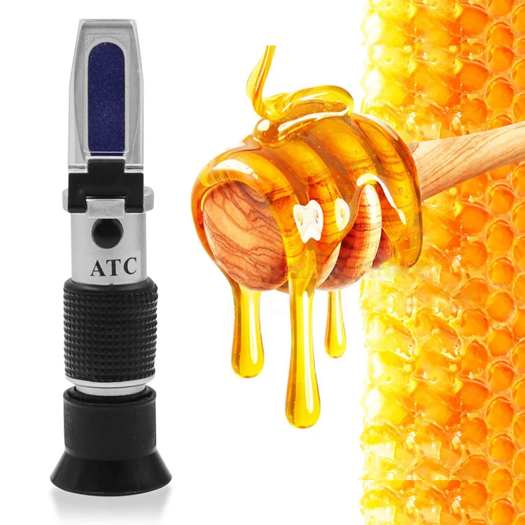 Honey Refractometer For Honey Moisture,Brix And Baume 5890 Brix Scale