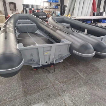 Hot Sale Rescue Boat Rib 380m 12.5ft Aluminum Fishing Boat with Outboard Engine