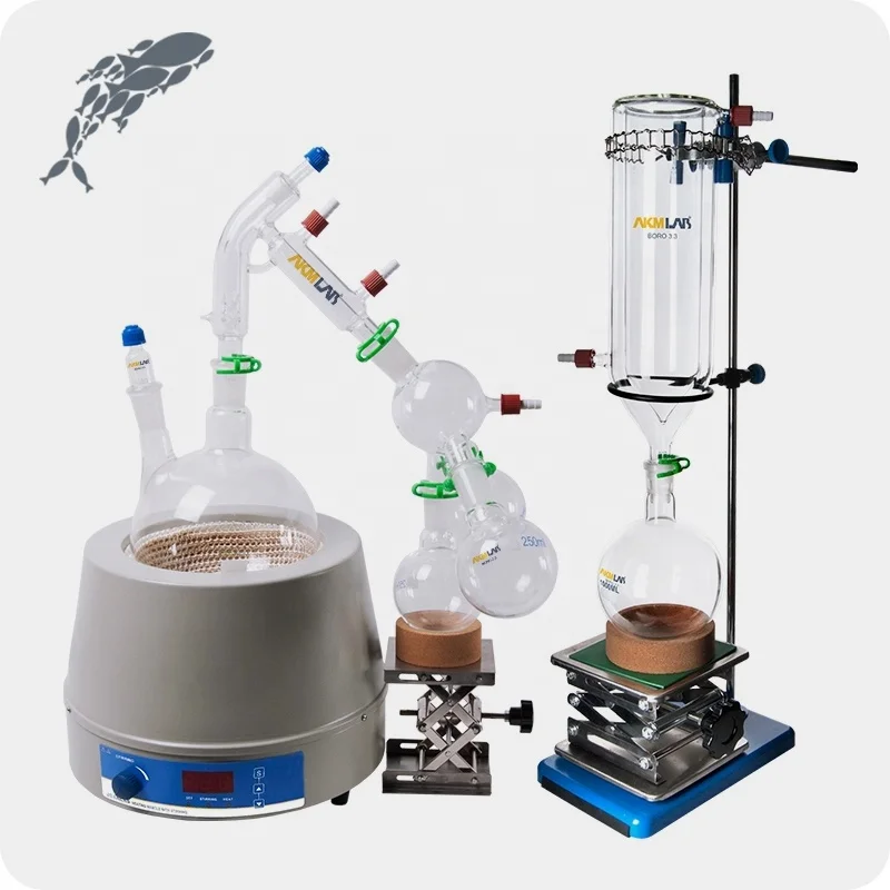 JOANLAB Laboratory Short Path Distillation Extraction Set Stock Available