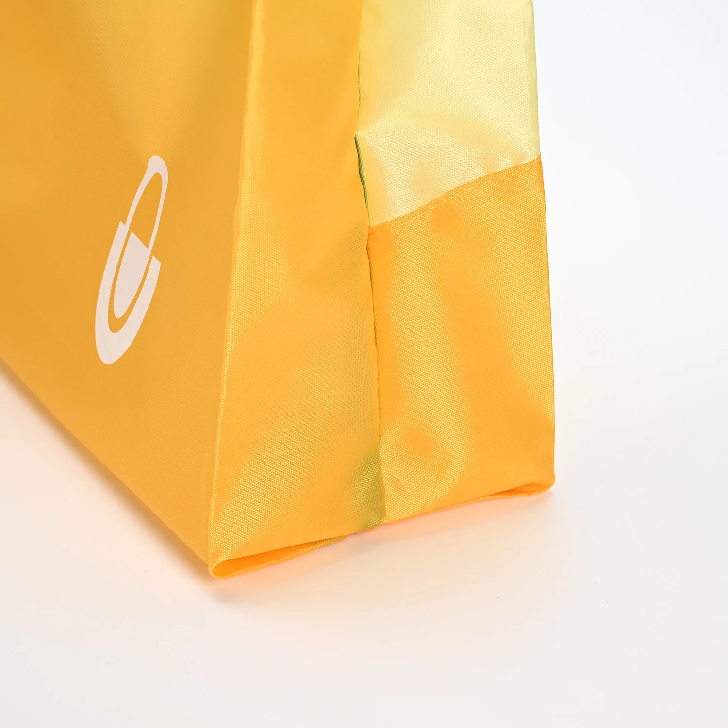 Promotional Foldable High Quality Reusable Cheap Large Customized Hand Made Polyester Shopping Bags With Logos factory