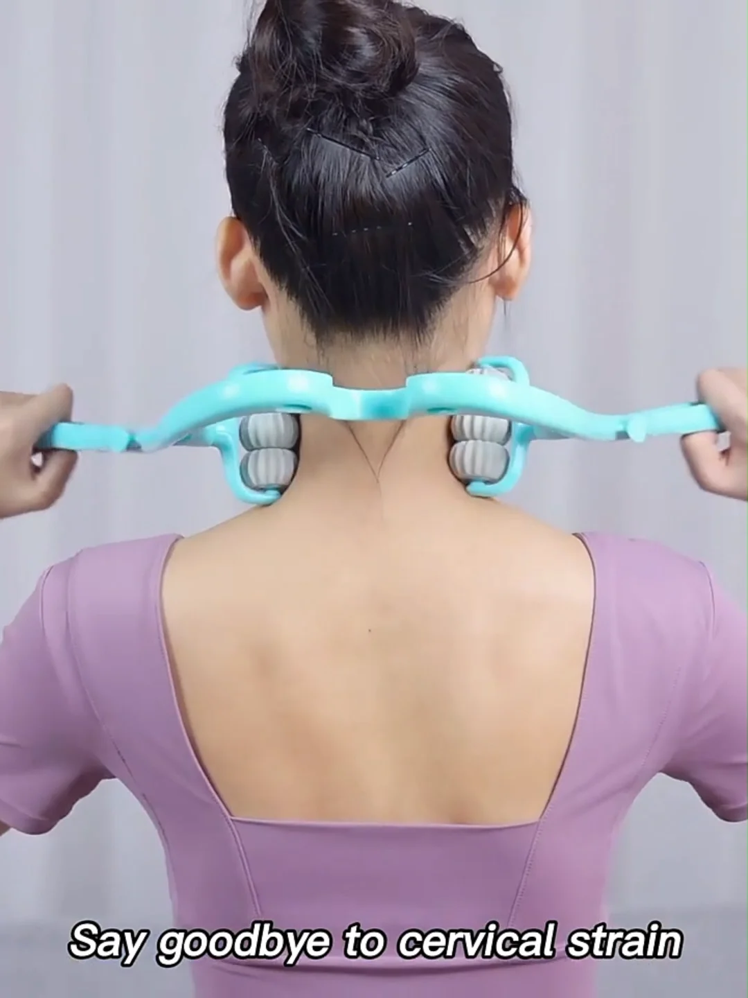 Wholesale Six Ball Manual Neck Massager Cervical Muscle Deep Tissue