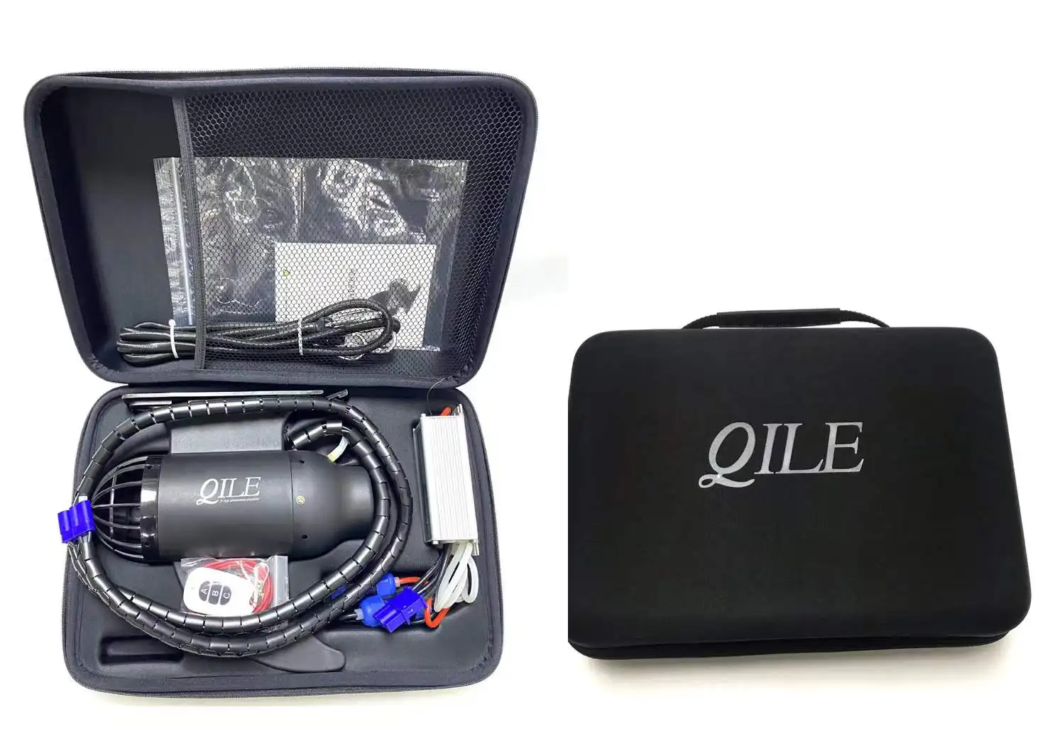 Motorized Paddle Board With Electric Powered Motor Fin And Underwater