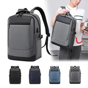 OMASKA Wholesale Fashion Polyester Students Backpack Large Capacity Waterproof High School Business Backpack