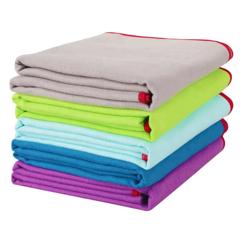 Venda por atacado de camurça de sucesso absorção rápida seca logotipo personalizado toalha de treino microfibra toalha de ginástica esportiva