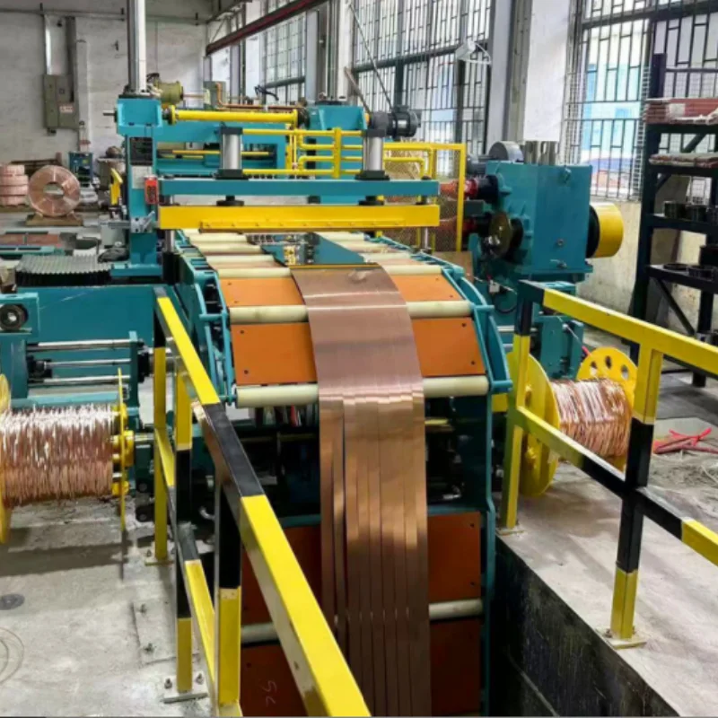 Factory Price High Speed Automatic 650 High Precision Copper Strip Slitting Cutting Line Machine Customized New Motor Bearing