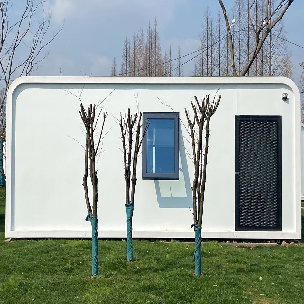 Modern Design Modular Prefab Houses Living Room Garden Pod Living Container Homes Apple Cabin