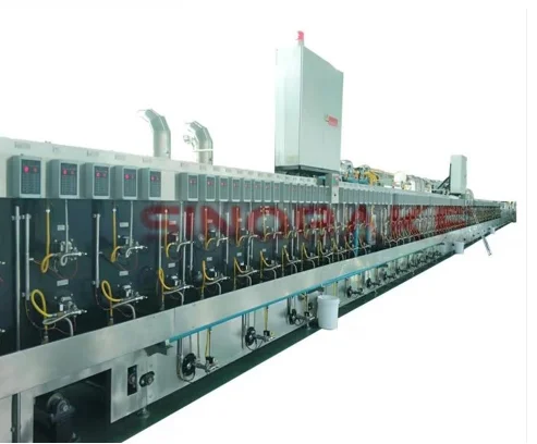 Прямая газовая промышленная туннельная печь SINOBAKE сжиженное Бисквитное печенье и