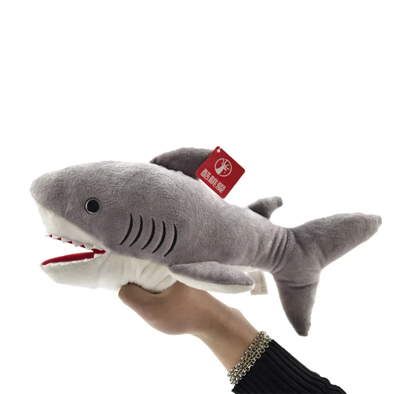 Custom Complete Soft Shark Animal Hand Puppets Plush Toy