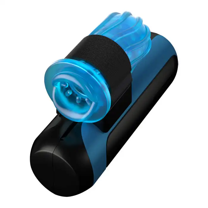 Original Multi Adapteable External Auto Stroker Masturbator with 7cm Thrusting 10 Vibrating Male Masturbator Cup Sex Toy for Men