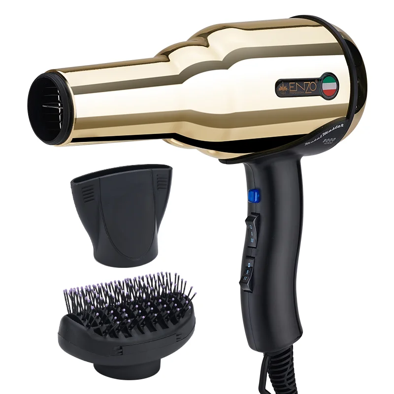 Mini secador de pelo iónico negativo 800W con 3 engranajes ajustable  profesional potente secador caliente en frío comprar a buen precio —  entrega gratuita, reseñas reales con fotos — Joom