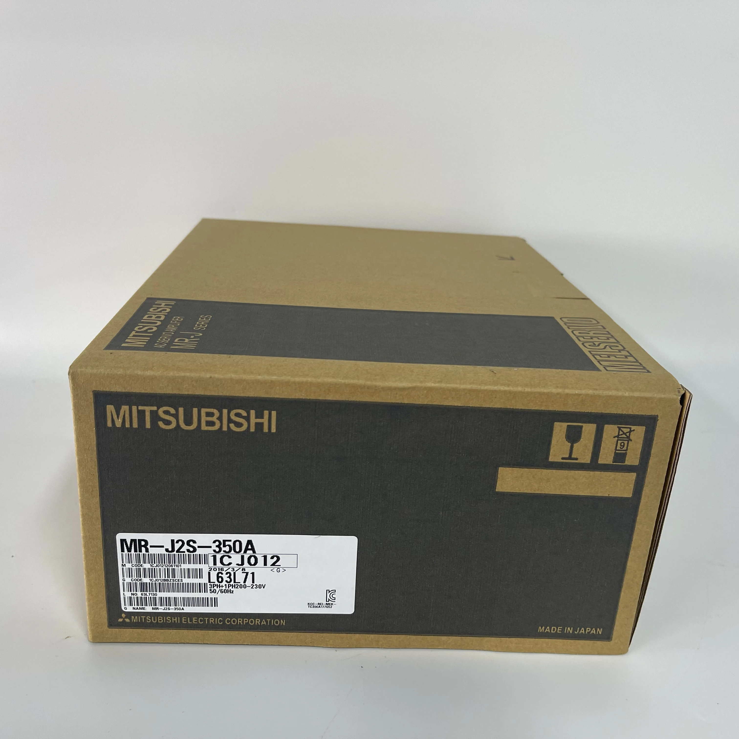 MITSUBISHI AC Servo Amplifier MR-J2S-350A MITSUBISHI AC Servo Amplifier MR-J2S-350A