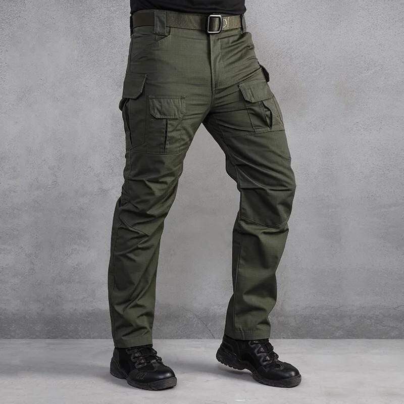 Para Hombre Militar Táctico Cargo Pantalones De Trabajo Pantalones De Camping Para Deportes Al Aire Libre 