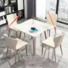 80 rock plate square table-one table two chairs-moran purple