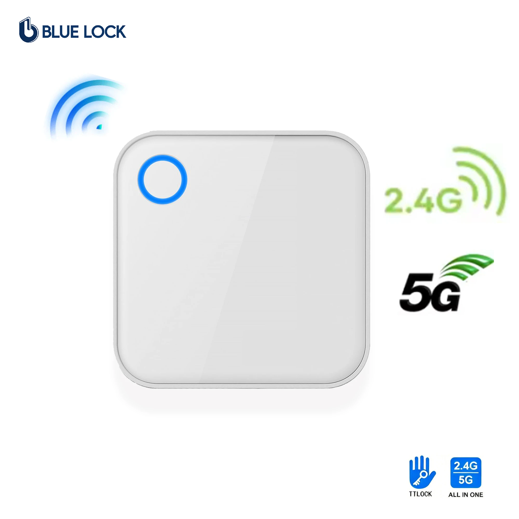 Bluelock TTLOCK Smart Lock 5G G5 Gateway Remote Control Unlock for Home Security Alex Google Home Support Real-Time Monitoring
