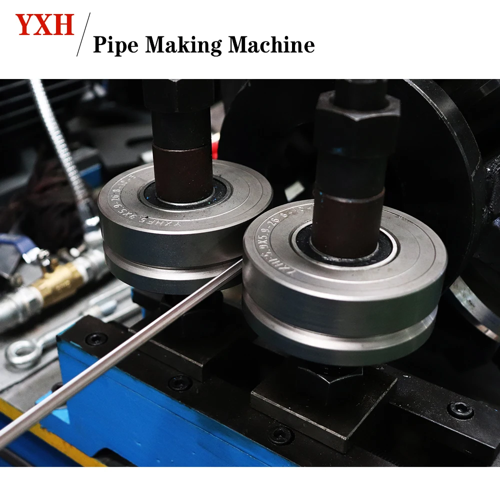 China SS Pipe Production Machine to Making Stainless Steel Tube Equipment